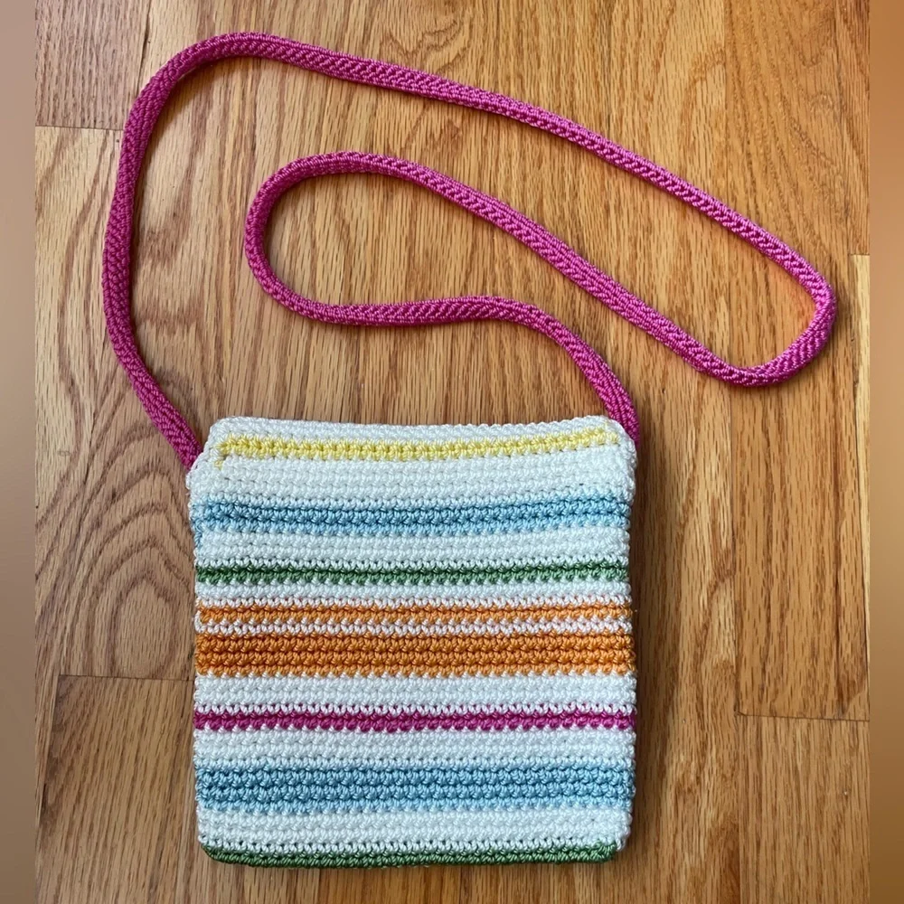 The Sak Classic Mini Crossbody Crochet Bag